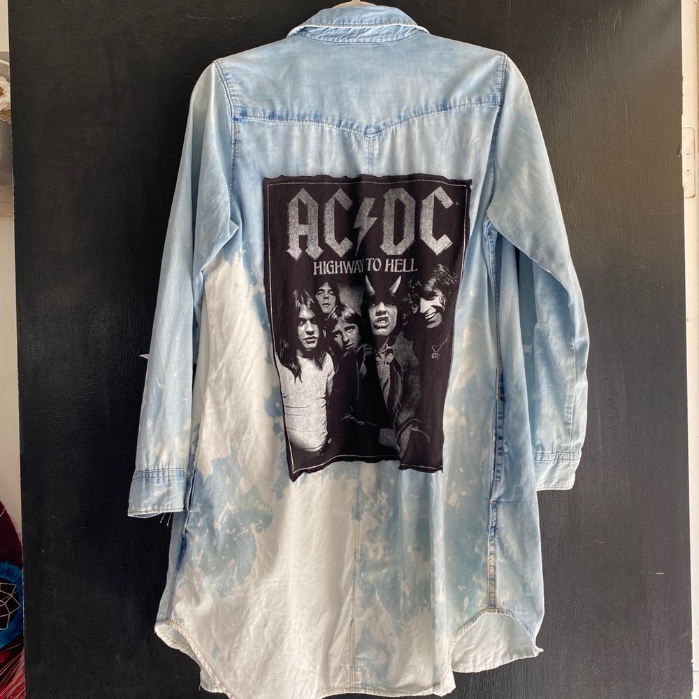 AC/DC Jean flannel